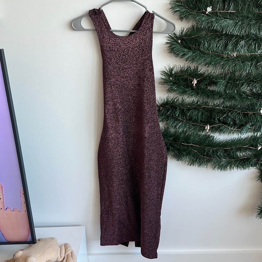 Pull &Bear- Only Worn Once - Sparkly Midi Dress -… - image 1